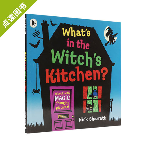 【点读版】吴敏兰书单 What’s in the Witch’s Kitchen? 翻翻立体书 女巫的厨房有什么？ 英国名家Nick Sharratt作品[CBL:1.6]