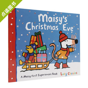 【 点读版】廖彩杏力荐 小鼠波波的平安夜 Maisy's Christmas Eve轻松培养生活能力 积极应对初体验